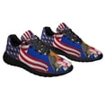 thumbnail image 6 of Michigan Stte Robin Bird and Apple Blossom Flower Shoes Sneakers Black Size 8, 6 of 7
