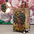 thumbnail image 3 of Travel Luggage Cover Suitcase Protector Fits 18-32 Inch Luggage Wheel Covers Patterned Travel Related Items Flower Luggage Protector Elastic Luggage Anti-scratch Suitcase Cover L, 3 of 6