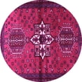 thumbnail image 1 of Ahgly Company Indoor Round Persian Pink Traditional Area Rugs, 6' Round, 1 of 4