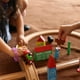 thumbnail image 5 of Set de tren de madera SainSmart Jr. para niños pequeños con doble cara, 5 of 7
