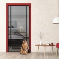thumbnail image 4 of FOMIYES Puerta Con Cremallera Para Mascotas Con Malla Impermeable Y Ventilación Para Puertas Decorativas, 4 of 8