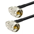 CB Radio Coax Cable (3ft 2Pack) PL259 Jumper Cable UHF Pl259 Male to