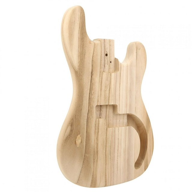 Noref Pièces de Guitare Corps de Basse Inachevé Baril de Guitare pour Accessoires de Pièces de Guitare Électrique DIY de Style Érable PB, Accessoires de Guitare
