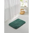 thumbnail image 2 of Bath Rug for Bathroom Non Slip Bathroom Mat (20 x 32, Hunter Green) Water Absorbent Soft Microfiber Shaggy Bathroom Rug Machine Washable Bath Mat for Bathroom Thick Plush Shower Mat, 2 of 6