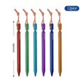 thumbnail image 1 of Outdoor Travel Tent Accessories 12pcs/set Alloy Tent Pegs With Rope Stakes, 1 of 4