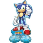 Sonic the Hedgehog - 53" Standing Airloonz Foil Balloon (Air-Filled)