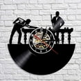 thumbnail image 3 of Horloge Murale en Disque Vinyle Style Compétition Créative Rétro Nostalgique Horloge Murale, 3 of 7