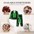 thumbnail image 7 of Sikiie St Patrick's day Print Pajamas for Women Set, Womens Pajama Sets, Lounge Sets for Women, 2pjs for Women-Large, 7 of 7