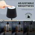 thumbnail image 2 of Led Table Lamp Type-c 5200mah Battery Wireless Rechargeable Ip54waterproof Luxury Bedside Room Decor Led Lights Home Decoration, 2 of 5