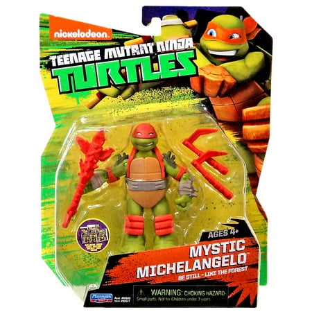 Teenage Mutant Ninja Turtles Basic Action Figure, Mystic (Michelangelo Best Known For)
