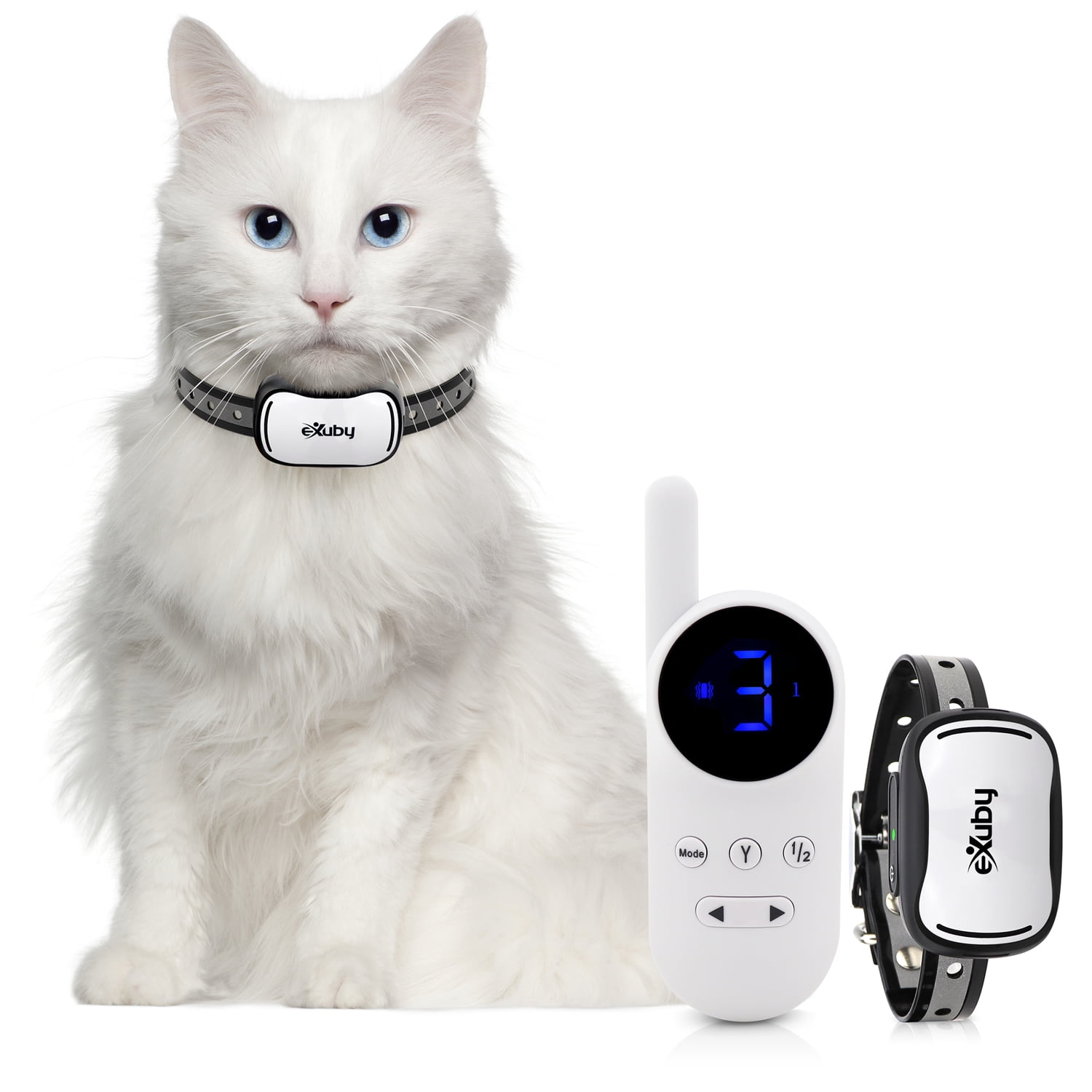 eXuby - Small Cat Shock Collar w/Remote 
