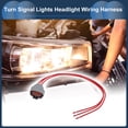thumbnail image 3 of Conjunto de arnés de cableado de faros Unique Bargains para Hyundai Elantra 2019-2020, luces de señal de giro, arnés de cable 3 terminales 30 cm L 1 conjunto, 3 of 7