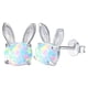 thumbnail image 2 of Pendientes para mujer, Regalos para mujer Neue Niedliche Tier Kaninchen Ohrringe Ohrringe Ohrringe Weibliche Ohrringe Ohrringe Anillo de esquí, 2 of 5