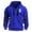 B-Blue, variant on Mens American Flag Hoodie Big and Tall Comfy Quarter Zip Military Sweatshirts Loose Fit Long Sleeve Workout Pullover with Multi Pockets Gray XXXL