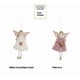 thumbnail image 4 of 2 Pcs Christmas Ornaments, Lovely Push Hanging Angel Christmas Tree Hanging Ornaments, Tree Hanging Pendant Decorative Plush Angel Pendants for Holiday Party Home (Pink, White), 4 of 5