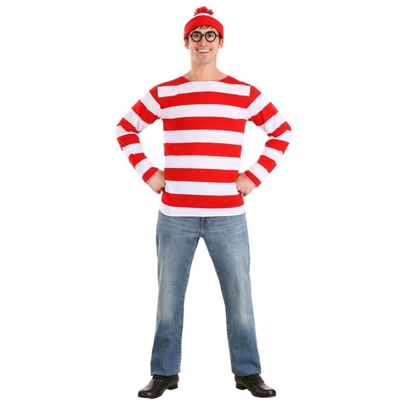 Where's Waldo Costume for Adults