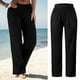 thumbnail image 1 of WILLBEST Pantalones Casuales de Mujer para Actividades Diarias En Casa y al Aire Libre, con Cintura Elástica y Prácticos Bolsillos Laterales. Grande, 1 of 5