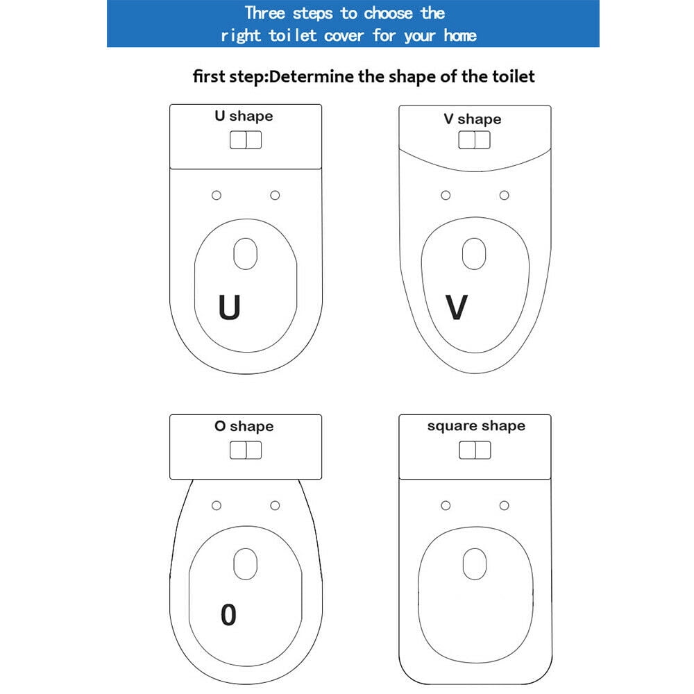 Miumaeov Blue Ocean Resin Toilet Seat Transparent Resin Silent and Thick Toilet Seat Not Fragile Slow Closing and Extended Toilet Seat