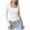 White, variant on xaoyunyn Women's Square Neck Tops Slim Solid Color Long Sleeve T-Shirts Spring Fall Casual Trendy Outfits