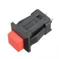 thumbnail image 4 of Interruptor de botón pulsador cuadrado rojo de montaje de 12 mm Uxcell SPST NO 2 paquetes, 4 of 5