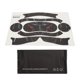 thumbnail image 2 of Pegatinas para gafas VR, pegatinas protectoras con patrón de dibujos animados ultrafinos y geniales para auriculares PICO 4 VR, Iron Knight, 2 of 5