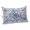 Boho Blue with floral accents (blue, white, and purple hues), variant on Green Boho Flower Pillow Covers 16"x24", Spring Watercolor Country Floral Plant Soft Brushed Microfiber Breathable Throw Pillow Covers, Decorative Pillowcase with Zipper for Couch Sofa Bedroom