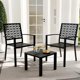 thumbnail image 1 of 3-piece patio muebles set: 2 sillas y a coffee mesa, 1 of 5