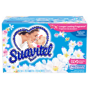 Suavitel Dryer Sheets, Field Flowers - 200 count