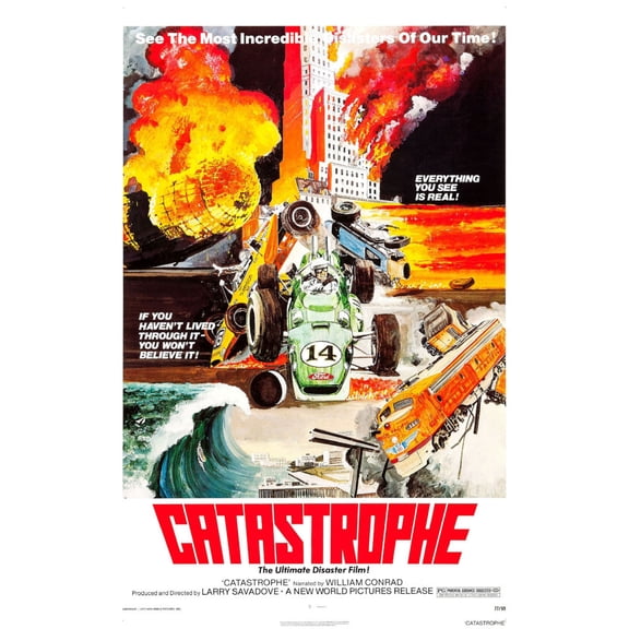 AB Posters Catastrophe Mini Poster 11Inx17In Poster 11x17 poster Color Category: Multi, Unframed, Ages: Adults