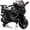 Black, variant on 6V Ride-On Motorcycle, Battery-Powered Electric Vehicle with Treaded Tires, Headlight, Horn, Music, Training Wheels, Stable 2-Wheel Electric Motorcycle, White