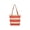 🥝 Orange_Base#363, variant on Wavy Striped Woven Tote Bag - Straw-Look Handwoven Shoulder Handbag • Open-Top Spacious Carryall • Double Handles • Lightweight Breathable Beach Travel Vacation Purse