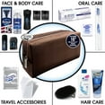 Men's Premium 16 Piece Travel Kit Featuring Axe Products in Travel Bag