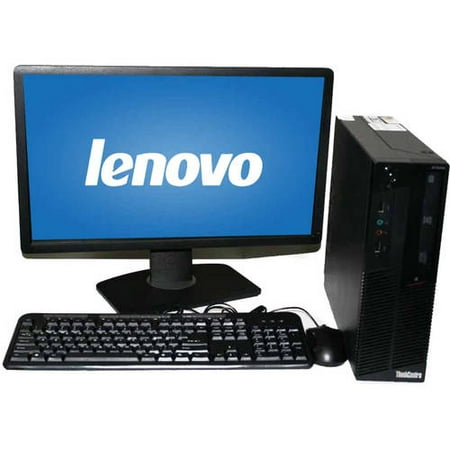 Refurbished Lenovo M90 SFF Desktop PC with Intel Core i5-650 Processor, 4GB Memory, 22
