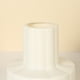 thumbnail image 4 of Lavabo De Plástico Jarrón de columna romana de 2 l con base desmontable, de vidrio blanco, para decoración del hogar (1 unidad) JASKFLY, 4 of 7