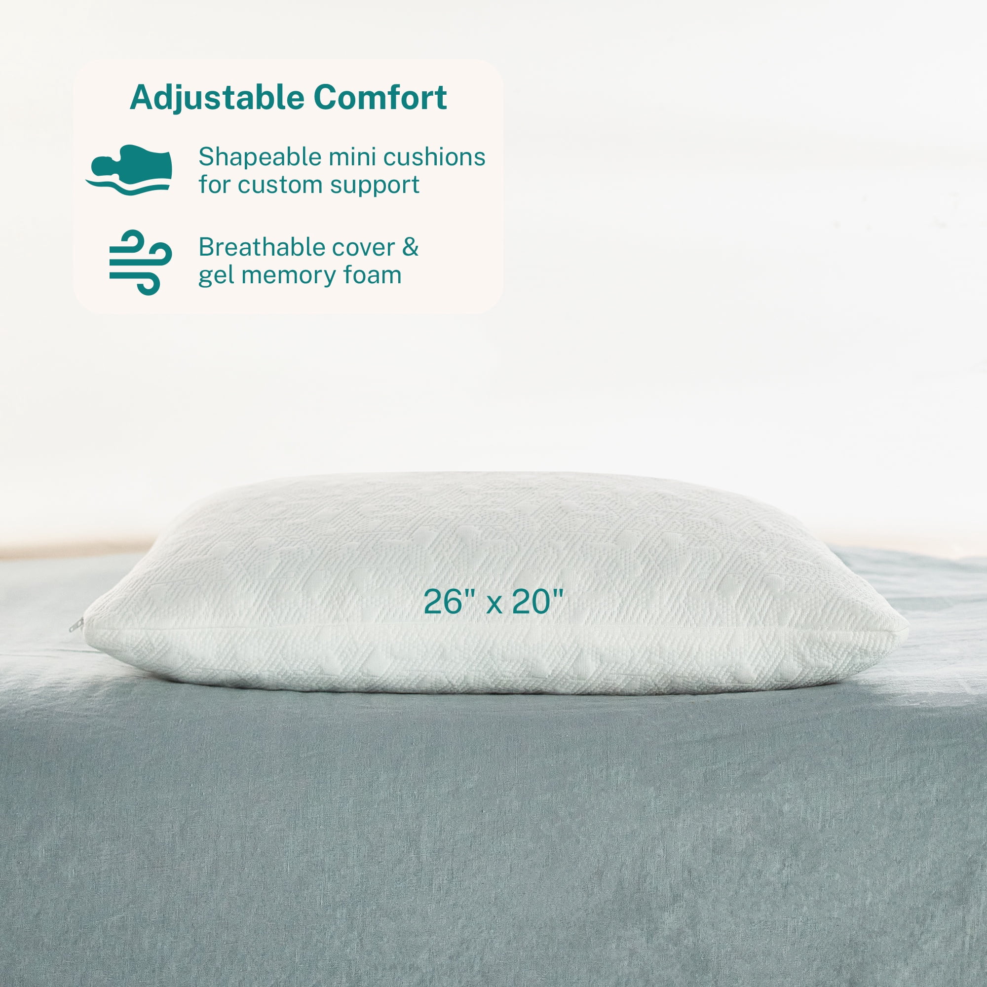 Sleep Innovations Cluster Pillow