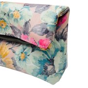 Patricia Nash Women's Tooled Leather Valerie Fold Over Wristlet Flowers Gift Box