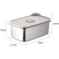 thumbnail image 2 of HUGFEGWE Stainless Steel Food Storage Containers with Airtight Lids Set, Leakproof Meal Prep Containers, Airtight Kimchi Containers Reusable, Stackable/Oven/Dishwsher/Freezer Safe 1100ml CJB91-77771, 2 of 7