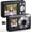 Black, variant on Digital Camera, 4K 48MP Dual Screens Camera, 18X Zoom, Portable Small Point and Shoot Digital Cameras with 64GB TF Card, 2 Rechargeable Batteries, Gifts for Kids, Teens, Adult, Mothers Day Gifts