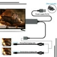 thumbnail image 2 of USB Screen Projector Adapter Cable Mirroring Smartphone to TV for iOS and Android, 2 of 5