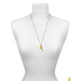thumbnail image 3 of Delight Jewelry Resin Yellow Chick Silvertone Always My Sister Bar Charm Necklace, 23", 3 of 4