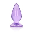 thumbnail image 1 of Shots Realrock Crystal Clear Plug Anal 3,5 Pouces - Violet, 1 of 4
