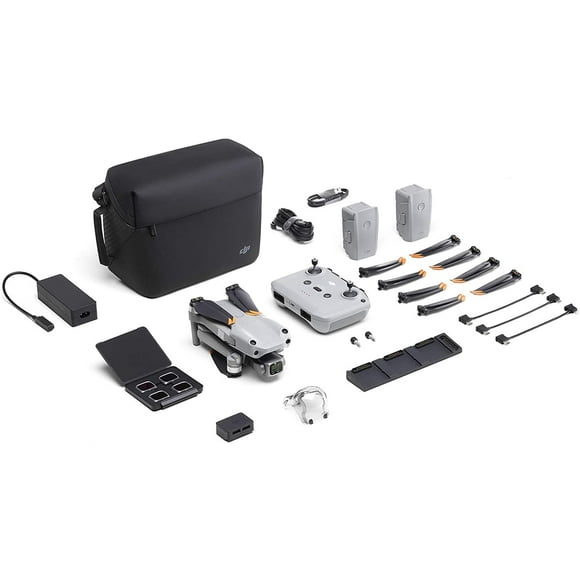 DJI Air 2S Fly More Combo - Drone with 3-Axis Gimbal Camera, 5.4K Video, 1-Inch CMOS Sensor, 4 Directions of Obstacle Sensing, 31-Min Flight Time, Max 7.5-Mile Video Transmission, MasterShots, Gray
