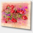 thumbnail image 2 of Illustration Pastel Roses - Impression sur Toile Art Floral, 2 of 4