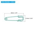 thumbnail image 2 of Uxcell Safety Pins 1.57 Inch Large Metal Sewing Pins Dark Green 12Pcs, 2 of 5