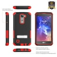 thumbnail image 5 of RED TRI-SHIELD CASE + BELT CLIP HOLSTER STAND FOR LG TRIBUTE 5 MS330/LS675/K7, 5 of 8