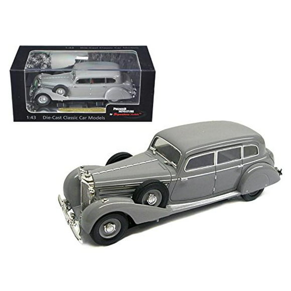 Signature Models 1938 Mercedes 770K Berline Noir 1/43 Diecast Modèle de Voiture par Signature Models