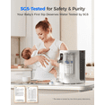 thumbnail image 4 of Waterdrop K19H Countertop Reverse Osmosis System, Instant Hot Water Dispenser, Reverse Osmosis Water Filter Countertop, 4 Temperature Options, 4 Stage, No Installation, 3:1 Pure to Drain,, 4 of 8