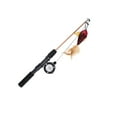thumbnail image 1 of tredstone Turn Playtime Into Interactive Adventure Fishing Rod Cat Toy Wide Application Cat Fishing Rod Toy red fish, 1 of 6