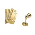 thumbnail image 4 of Bisagras y topes para puertas Soledad Aleación de zinc Dorado, 4 of 10