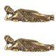 thumbnail image 1 of 2X Mini estatua de Buda reclinado retro dorada Escultura de Buda Figuras de Buda de cobre y latón puro, 1 of 5